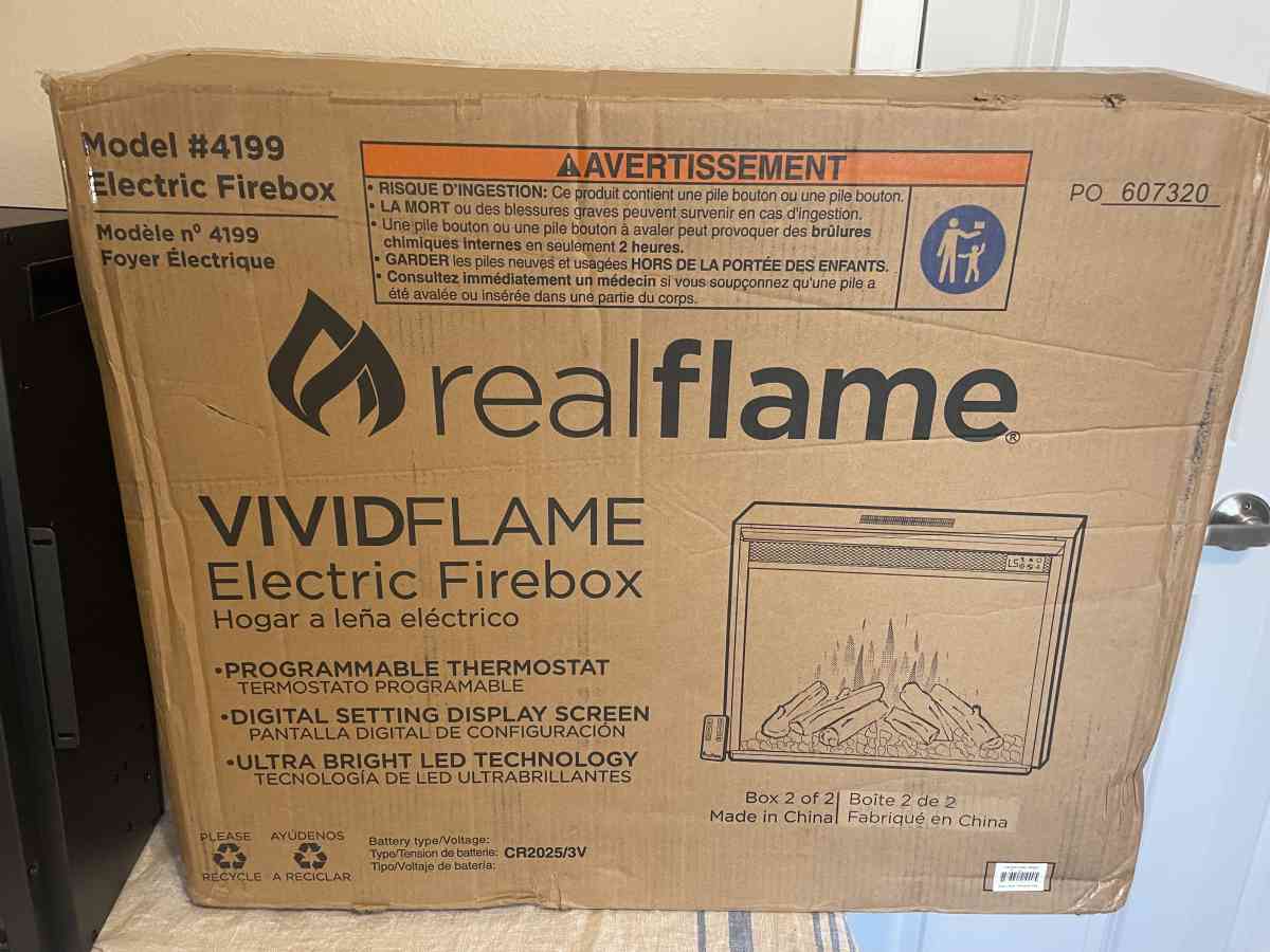 Brand New Real Flame Fire Place With Remote - Kissimmee, Florida - FleaMarketBay