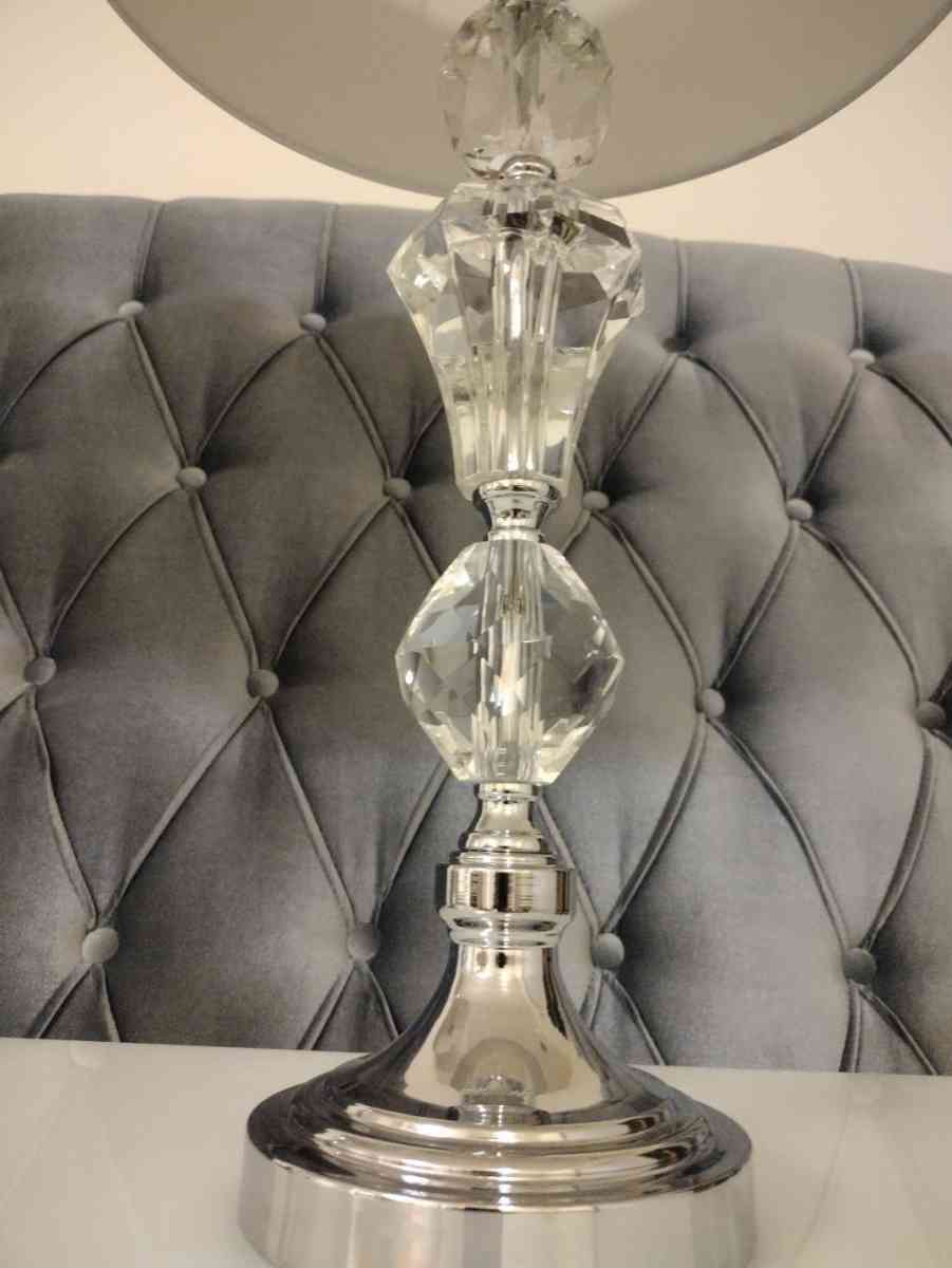 Genuine Swarovski Crystal Night Stand Lamps - Voorhees, New Jersey - FleaMarketBay