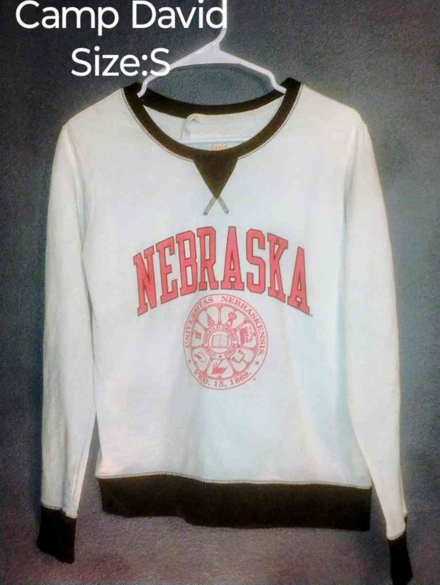 Camp David Nebraska long sleeve sweater - Missouri Valley, Iowa