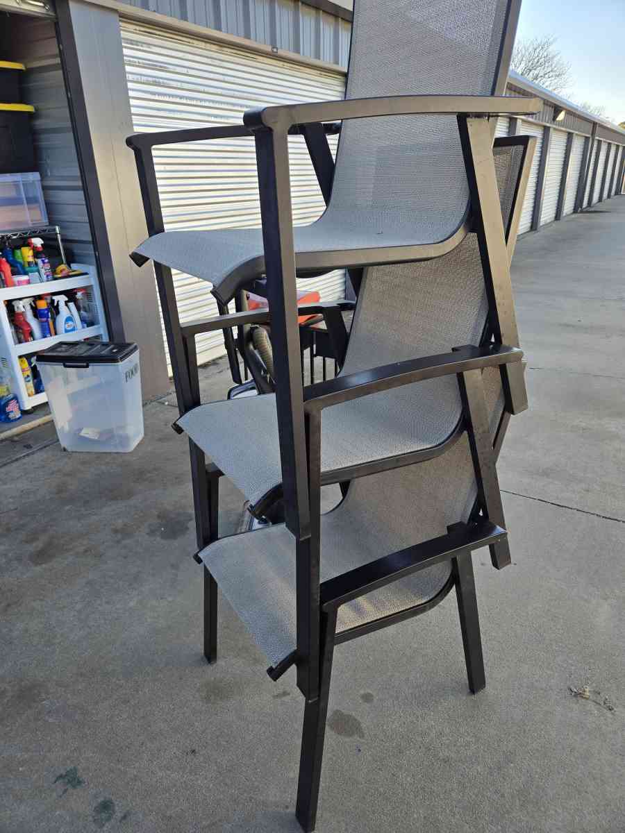 Outside chairs brand new - Jenks, Oklahoma - FleaMarketBay