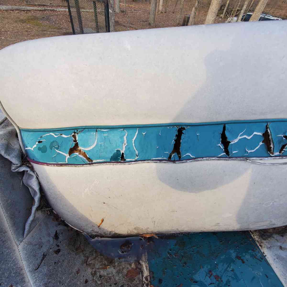 Oversized Pontoon Seat With Double Pedestal Base - Rock Island, Tennessee - FleaMarketBay