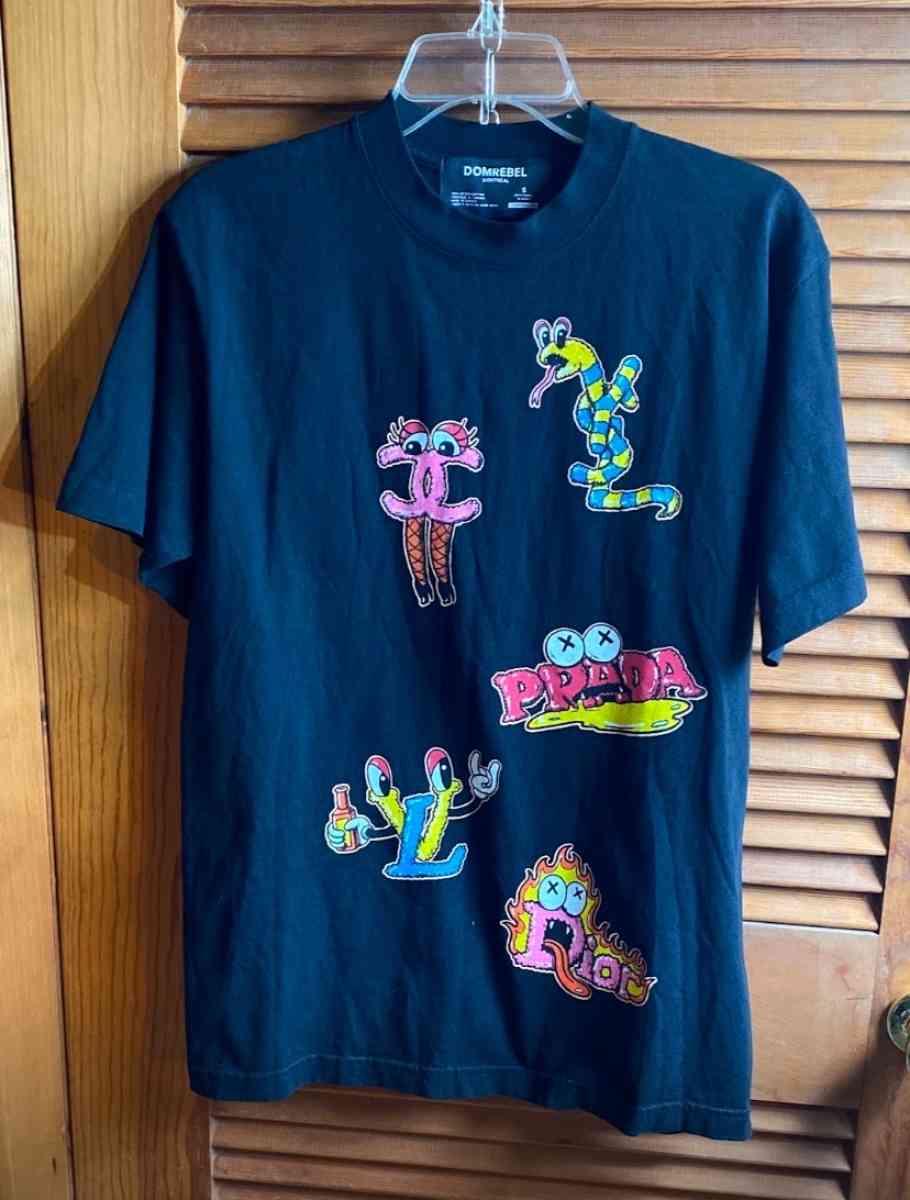 Domrebel Montreal Luxury Box T Tshirt In Black Size Small - Chicago Heights, Illinois - FleaMarketBay