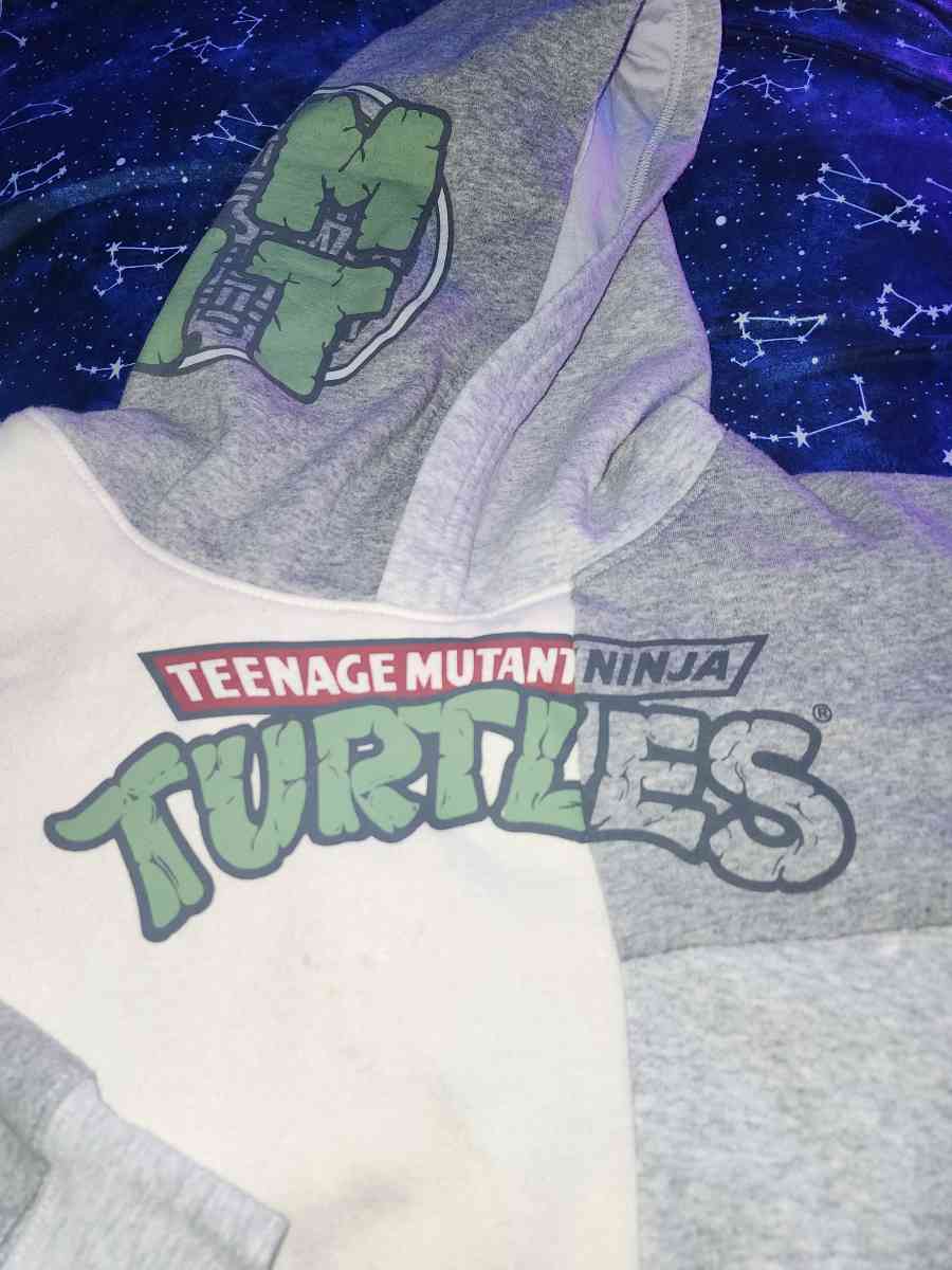 2XL TEENAGE MUTANT NINJA TURTLES PULLOVER HOODIE - Sutton, West Virginia - FleaMarketBay