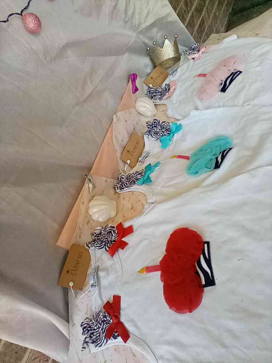 Birthday Girl Tanks Red Teal Lt Pink NWT - Dallas, Texas - FleaMarketBay