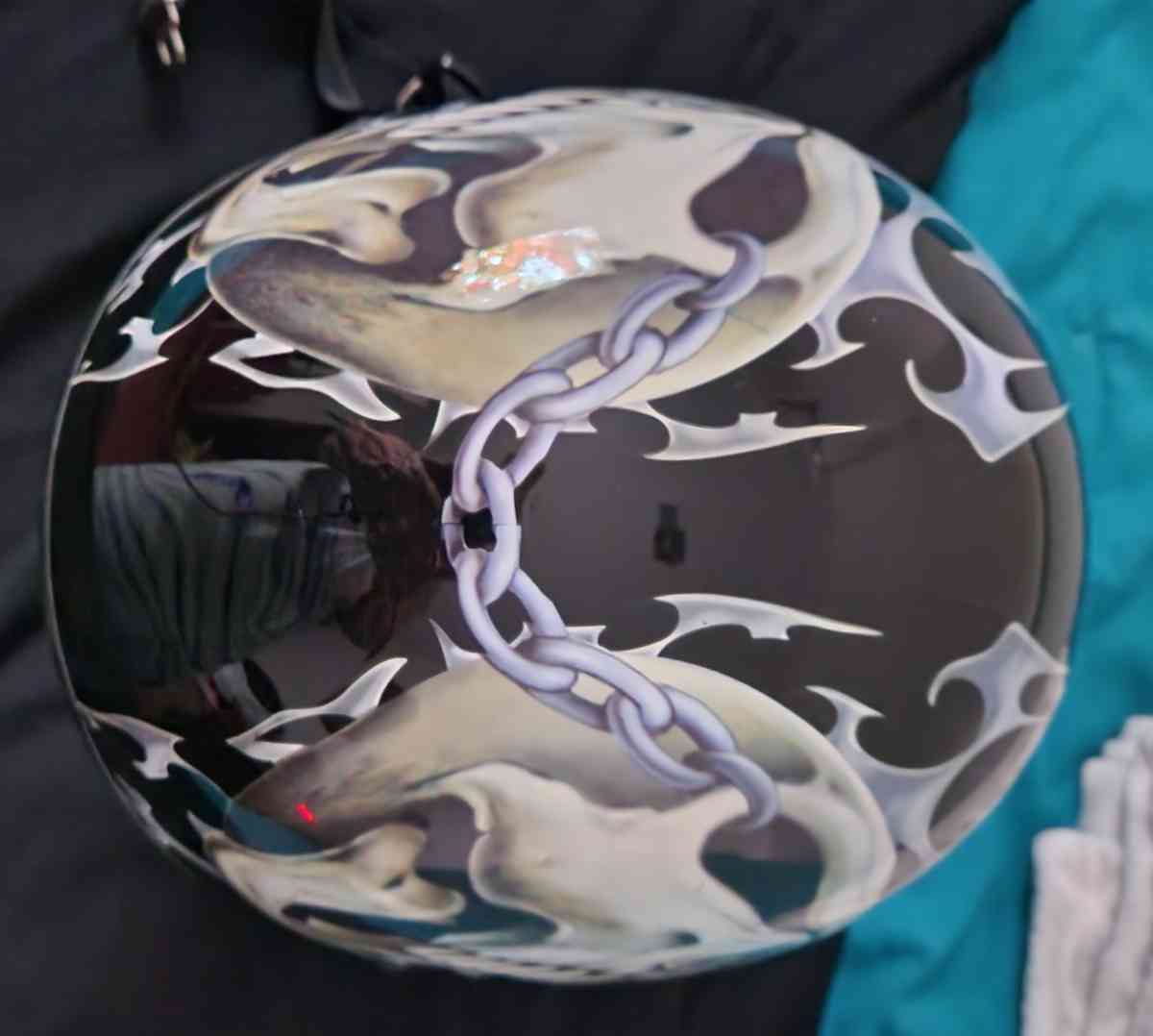 Skull Helmet - Nokesville, Virginia - FleaMarketBay