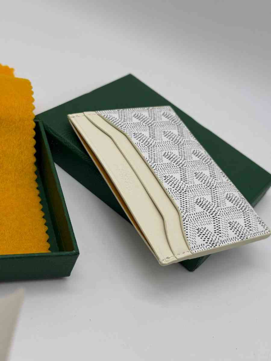 White Goyard Card Holder - Corpus Christi, Texas - FleaMarketBay