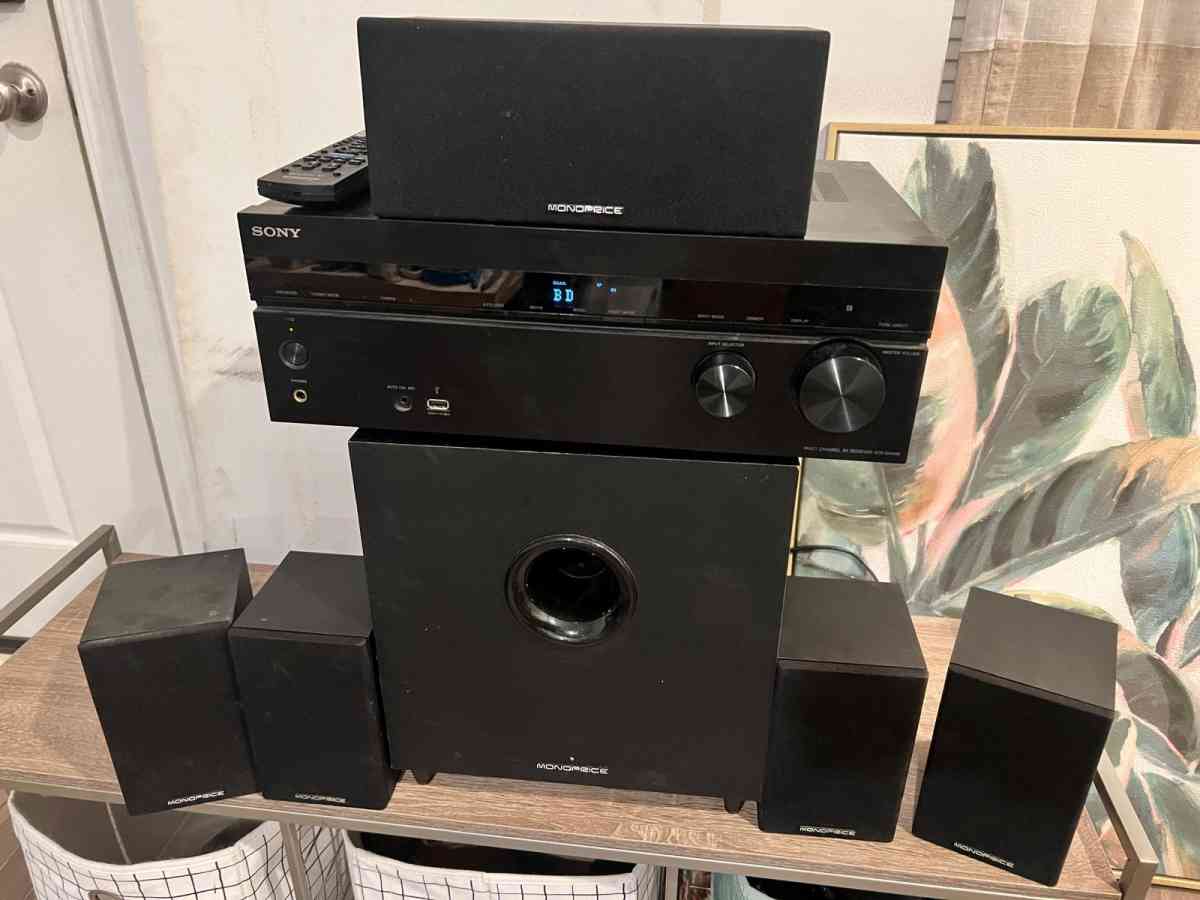 Sony Powered SubwooferSony  Receiver  Shelf SpeakersSony  Sp - Rock Hill, South Carolina