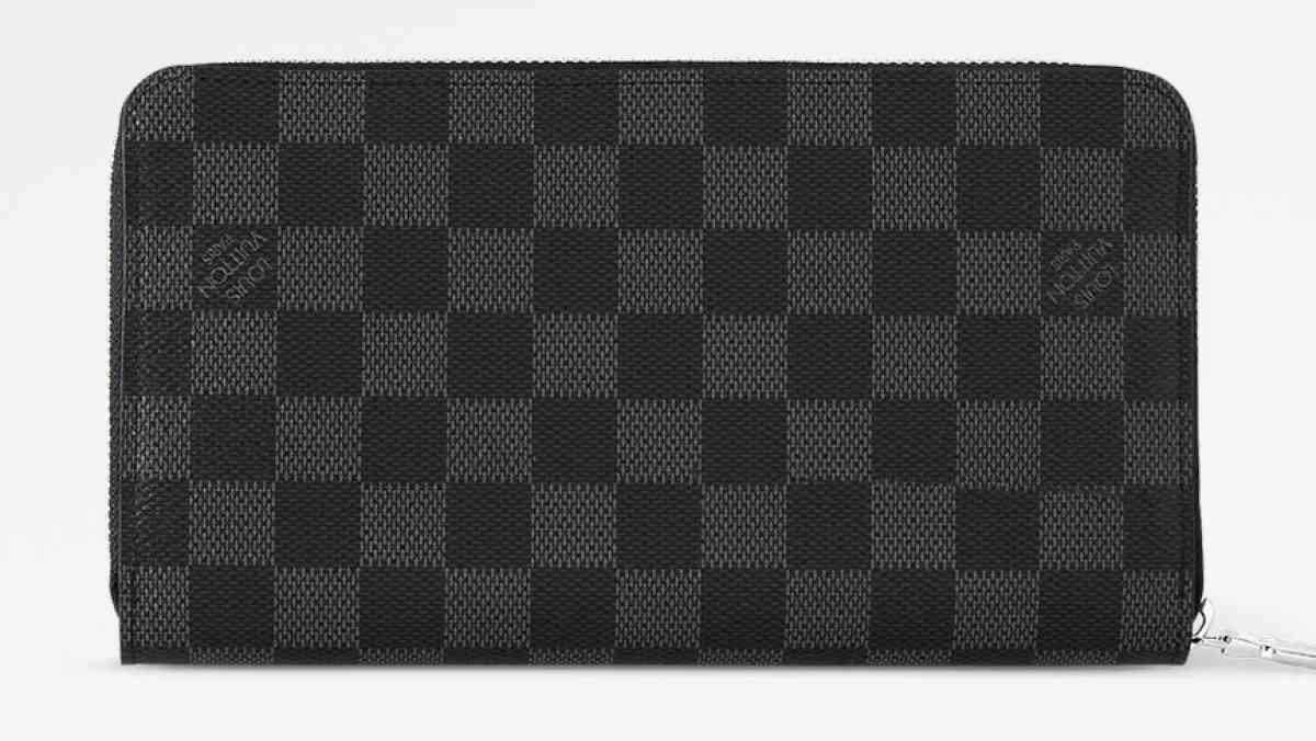 leather wallet checkerboard - Neosho, Missouri - FleaMarketBay
