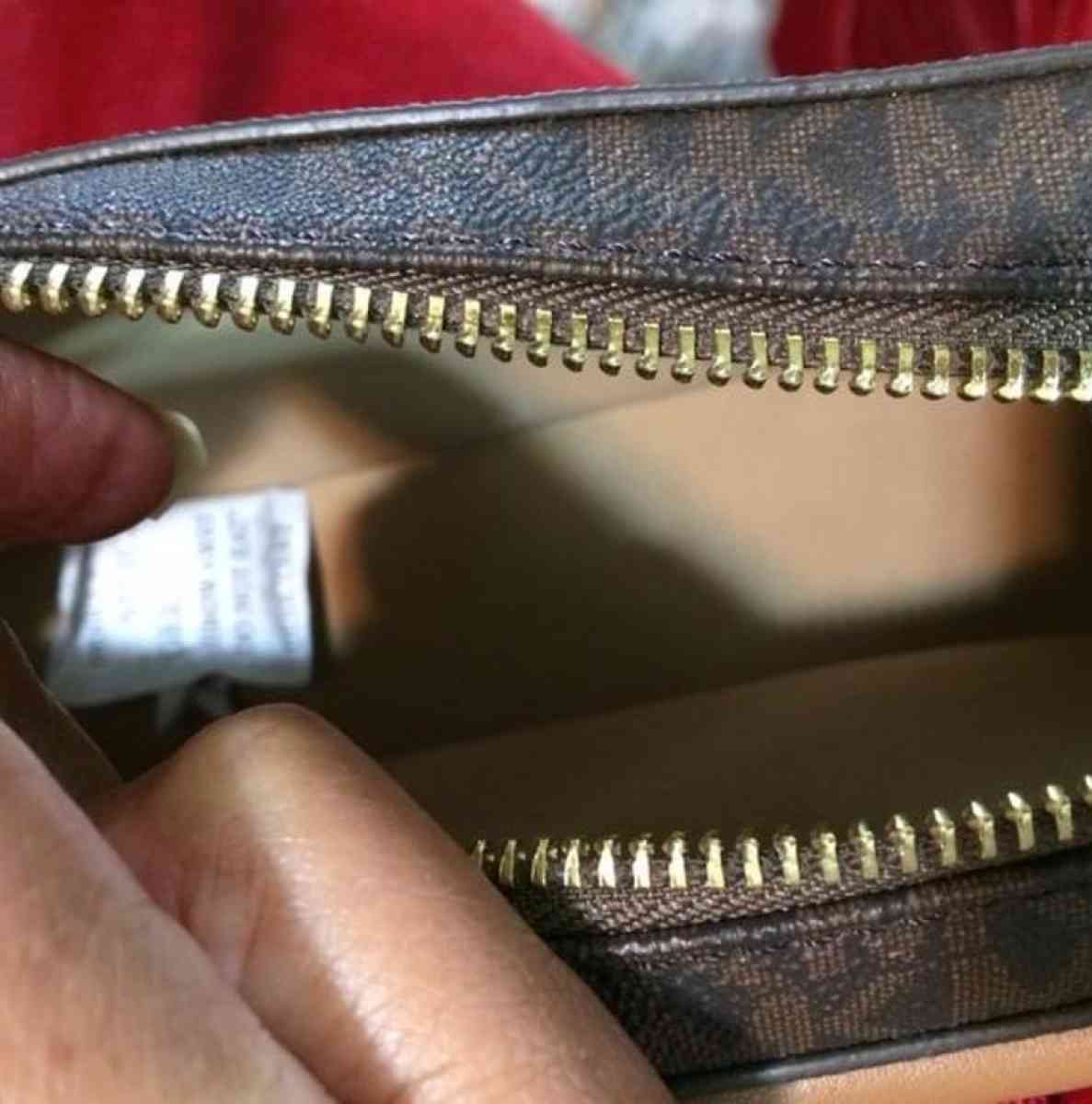 Michael Kors Fanny pack Belt Bag Leather Brown Signature MK - Chicago Heights, Illinois - FleaMarketBay