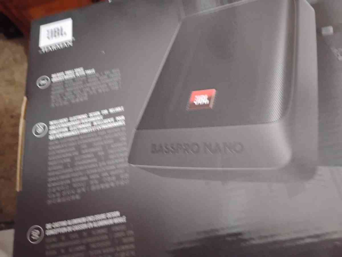 JBL BassPro NANO subwoofer - Lagrange, Indiana