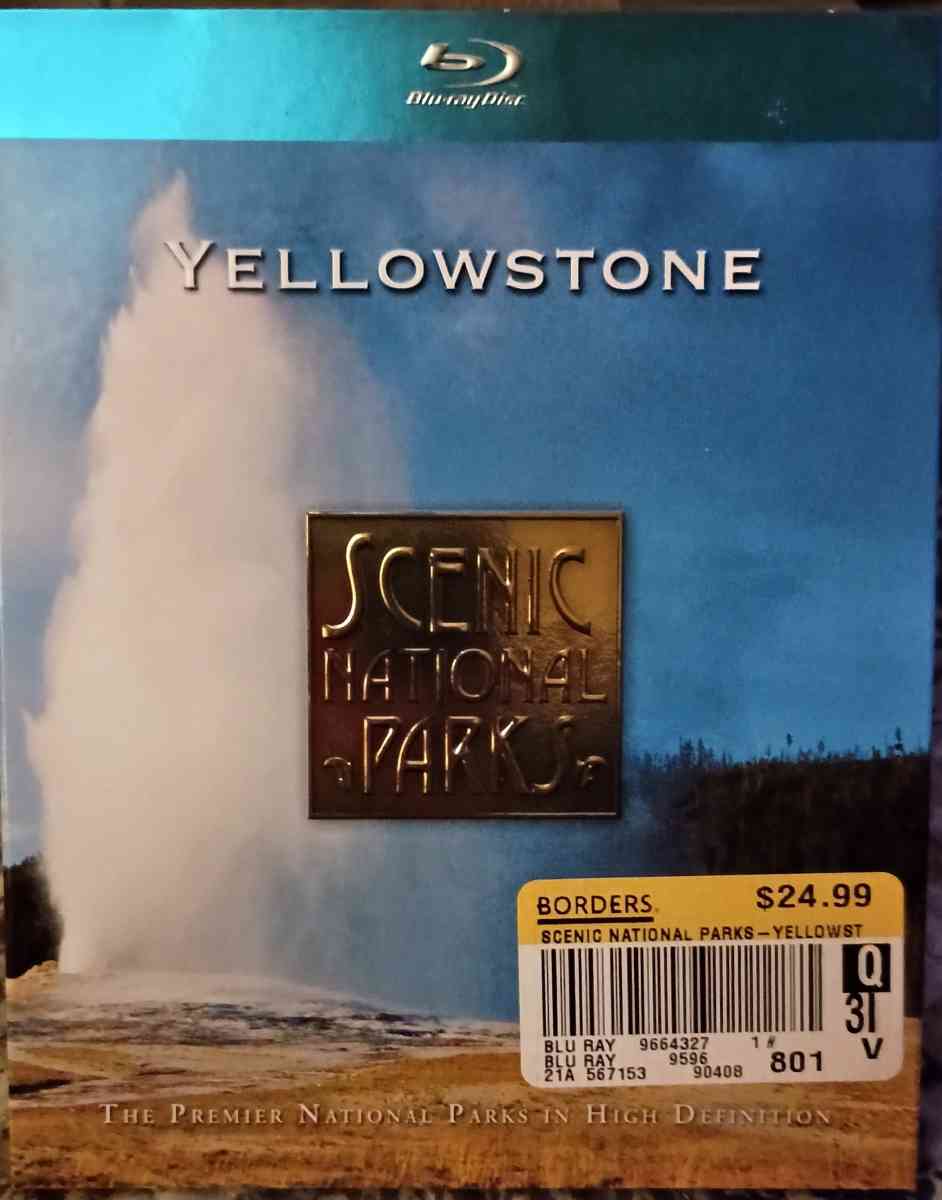Yellowstone and Yosemite  bluray - Shamokin, Pennsylvania