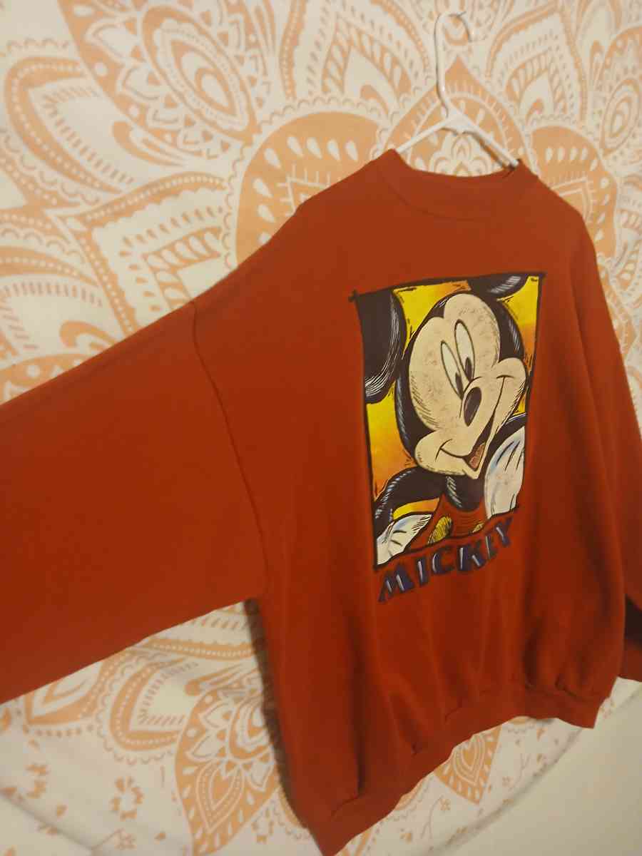 90s Mickey Unlimited Vintage Red 2XL Graphic Sweater Grailed - Jackson, Michigan - FleaMarketBay