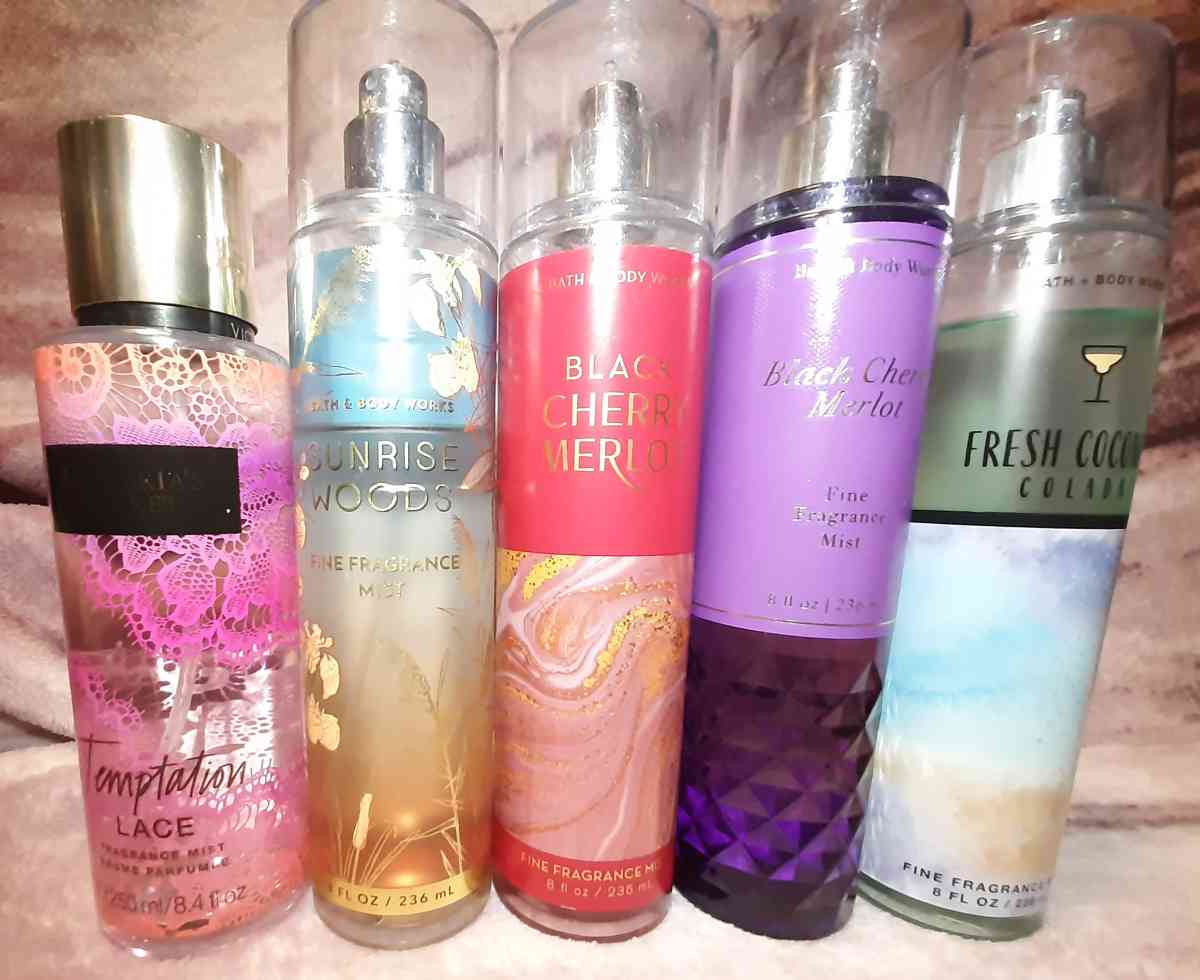 47 bottles of Bath and Body Works and Victoria Secret Sprays - Alexandria, Alabama - FleaMarketBay