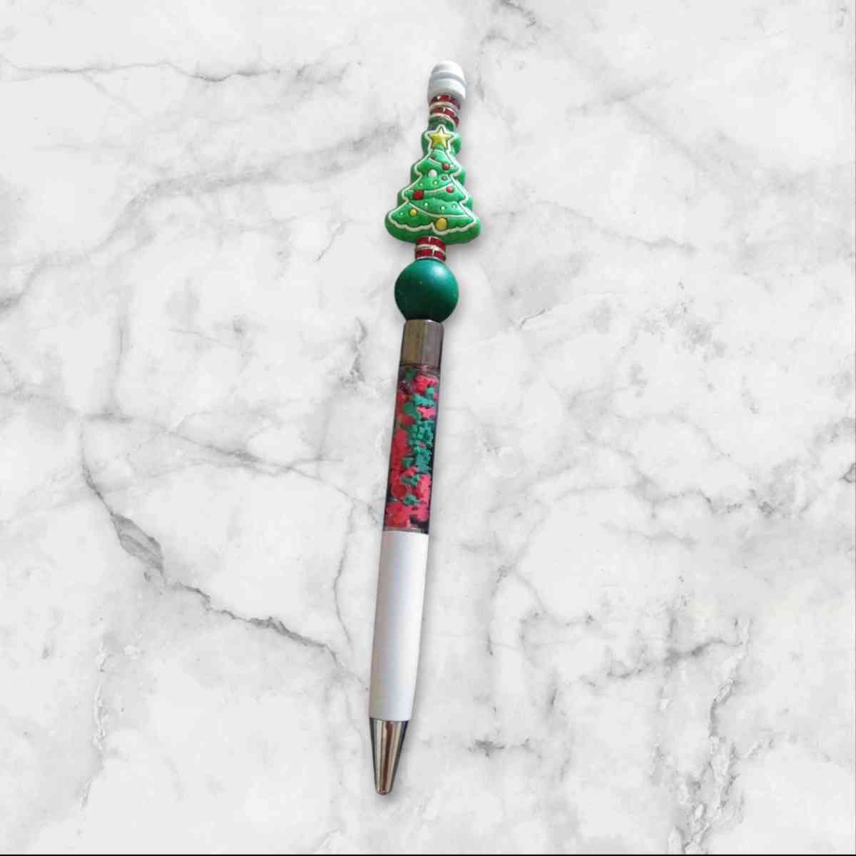BEADABLE PENS CHRISTMAS TREE - Bronx, New York - FleaMarketBay
