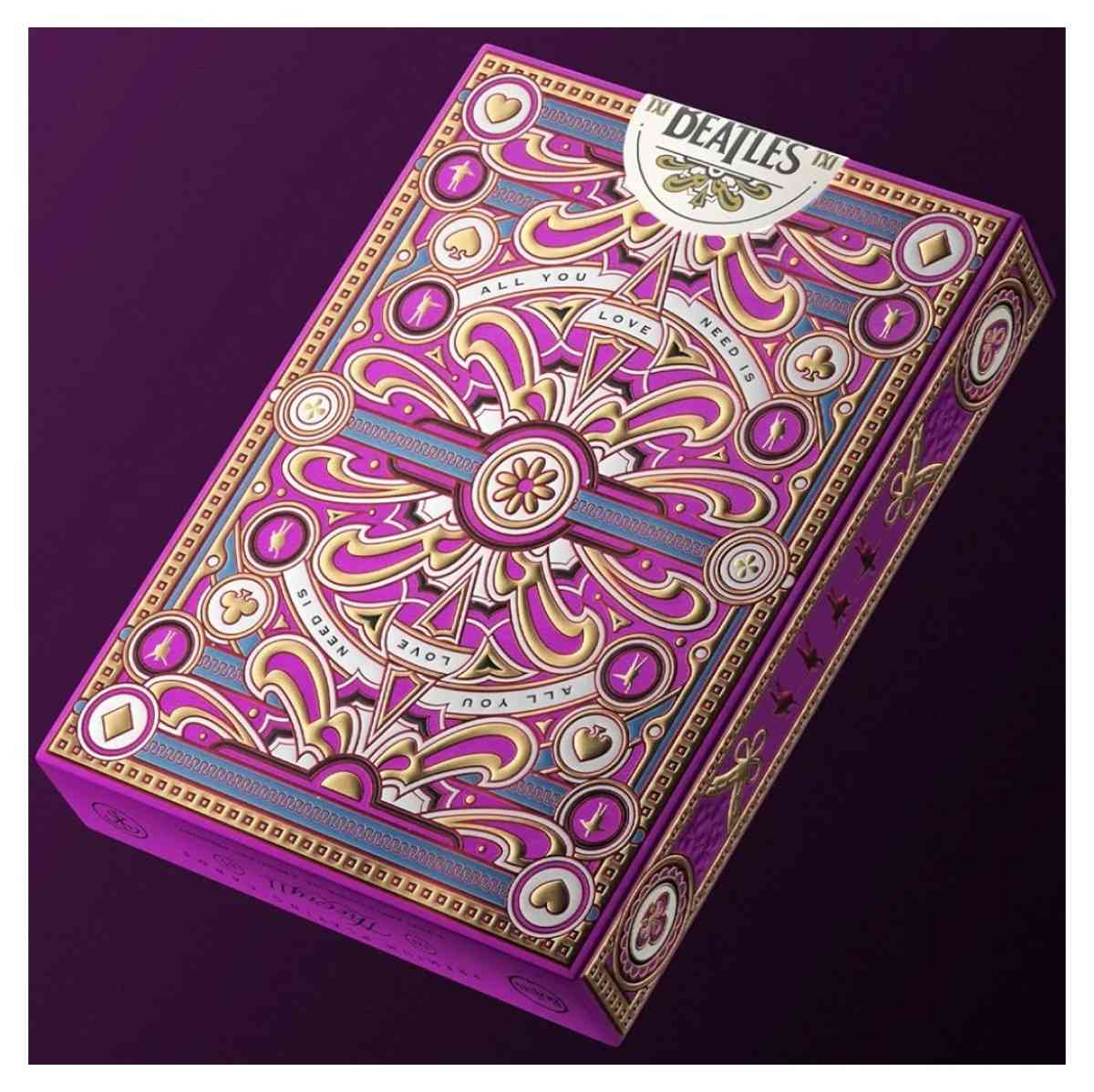 New The Beatles Premium Playing Cards  Pink Deck - Oxnard, California - FleaMarketBay