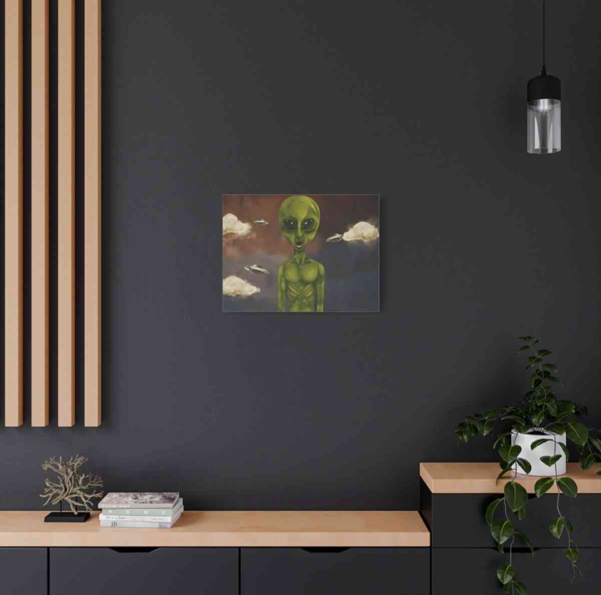 Trippy Alien by CK Art Department - Union, New Jersey - FleaMarketBay