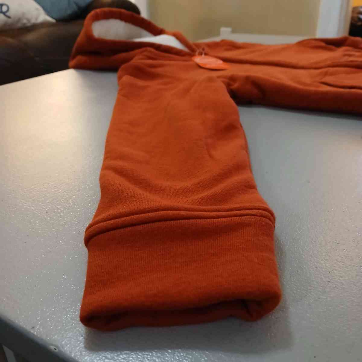 Wonder Nation orange hoodie for kids size L - Indianapolis, Indiana - FleaMarketBay