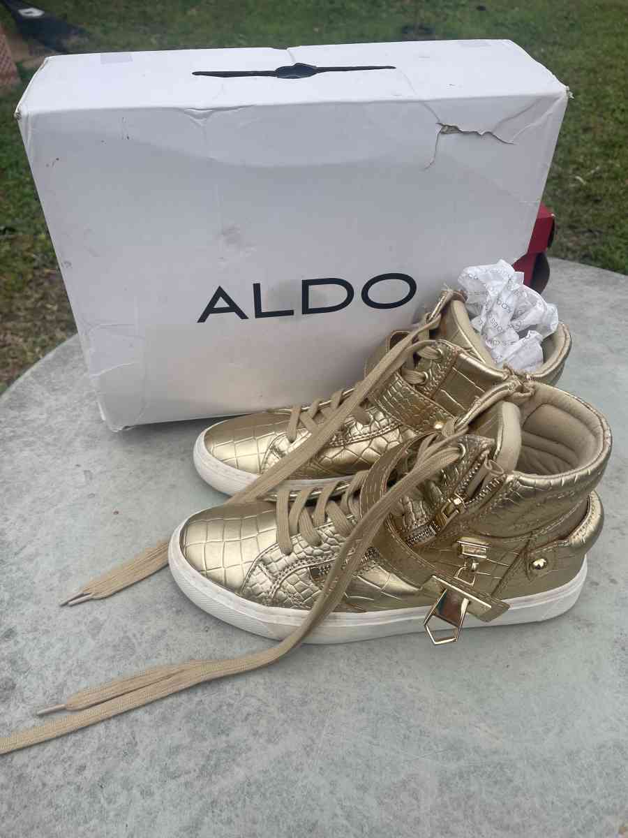 Like New Gold  Aldo High Tops - Kissimmee, Florida