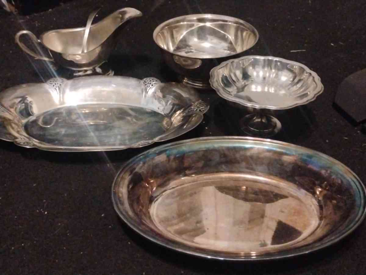 Silver Serving Ware - Arlington, Texas - FleaMarketBay