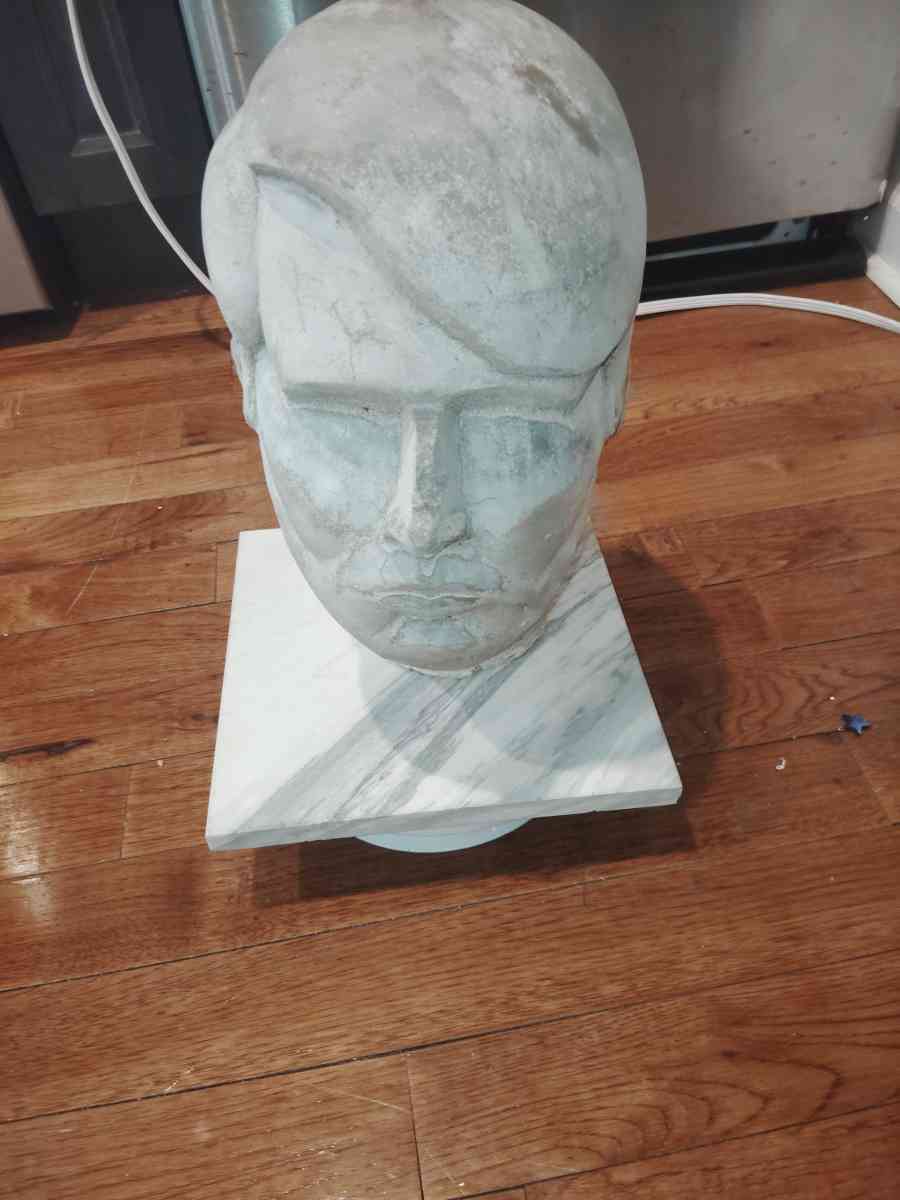 Large cameo male Garden Sculpture garden decor garden statue - Philadelphia, Pennsylvania - FleaMarketBay