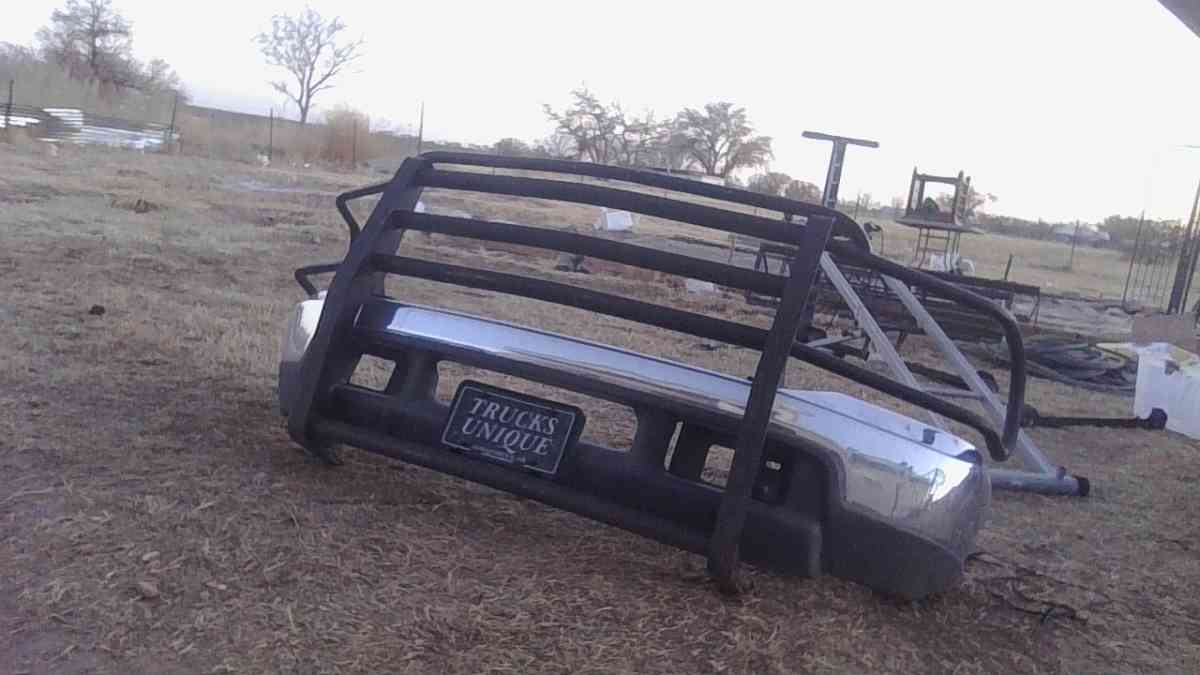 bumper with brush guard