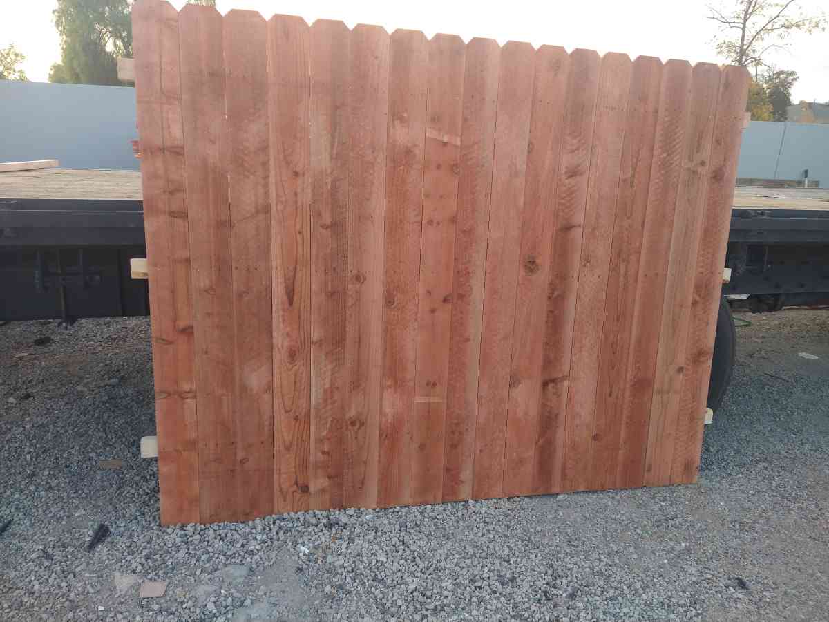 wood fence panels - Moreno Valley, California - FleaMarketBay