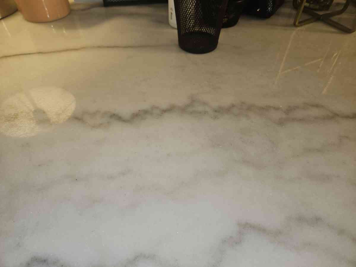 marble top work desk - Arapahoe, Colorado - FleaMarketBay