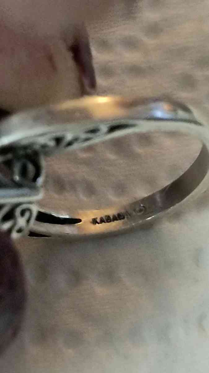Kabana Sterling Amethyst Ring - Greenville, Illinois - FleaMarketBay