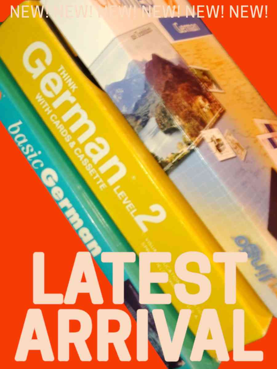 Berlitz Basic German Vintage Textbook Think German Lev 2 Car - Philadelphia, Pennsylvania - FleaMarketBay