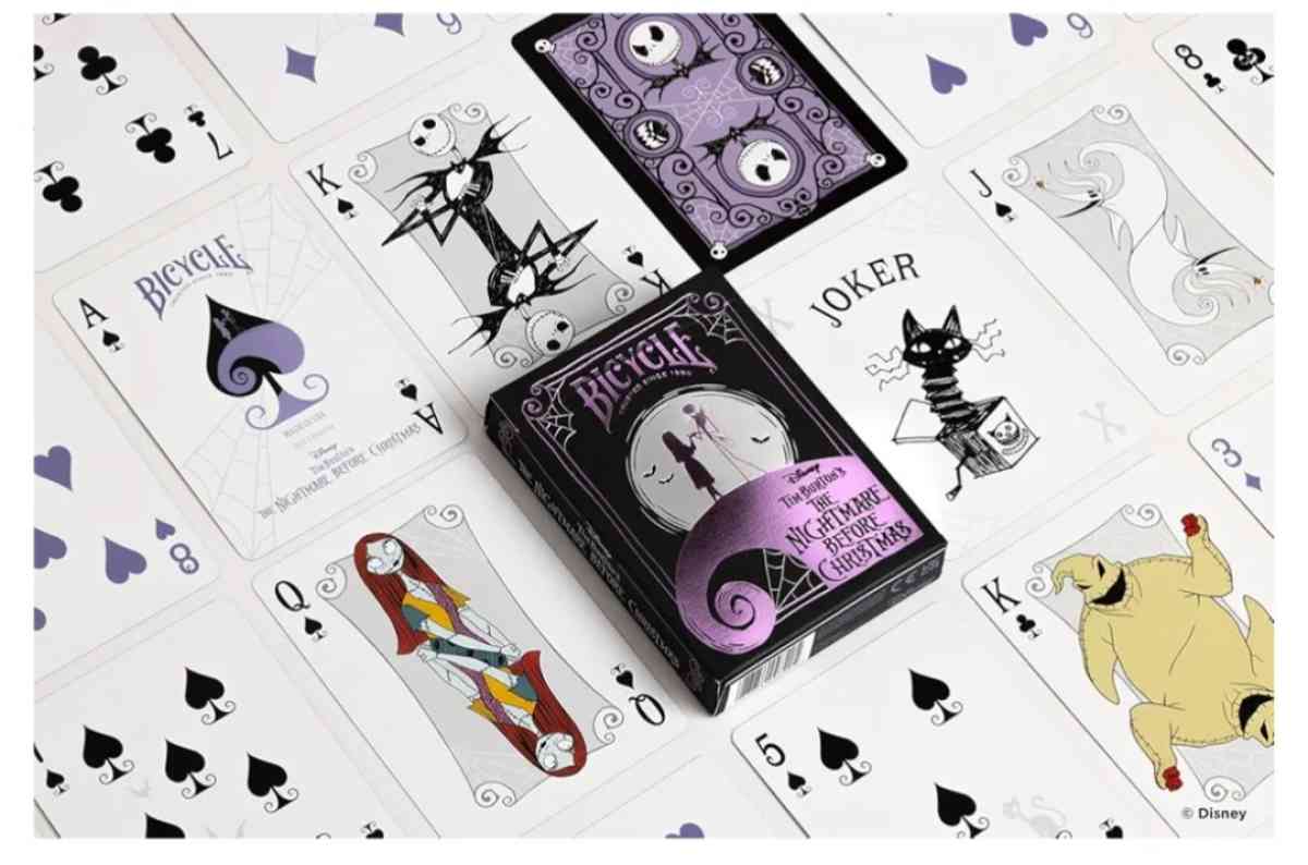 RARE BICYCLE DISNEY NIGHTMARE BEFORE CHRISTMAS PLAYING CARDS - Oxnard, California - FleaMarketBay