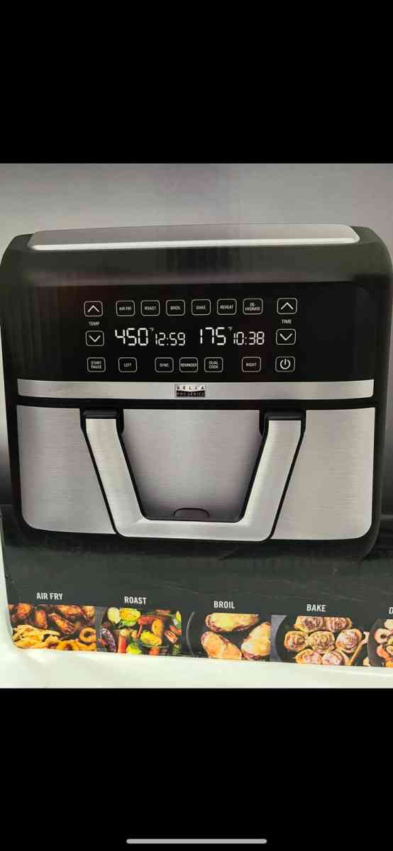 New Open box  bella PRO  9qt Digital Air Fryer with Dual - Manassas, Virginia - FleaMarketBay