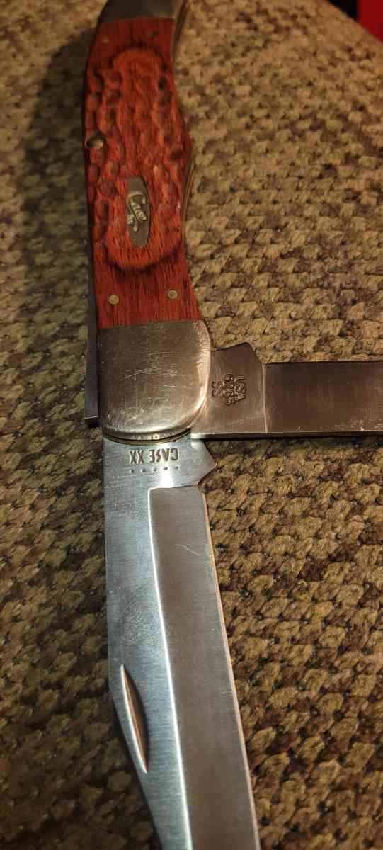 Case 189 Folding Hunter 525 Jigged Brown Staminawood Handles - Guntersville, Alabama - FleaMarketBay