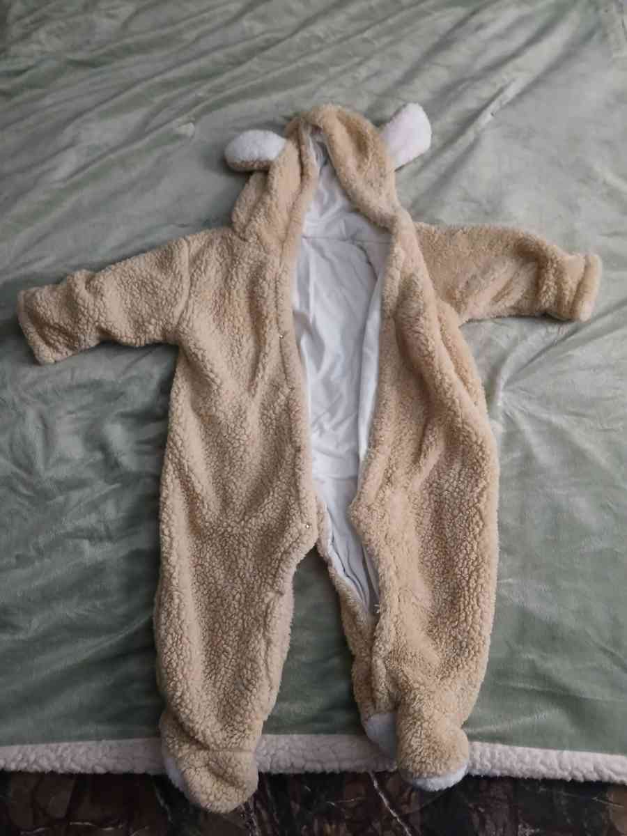 12 month fleece suit