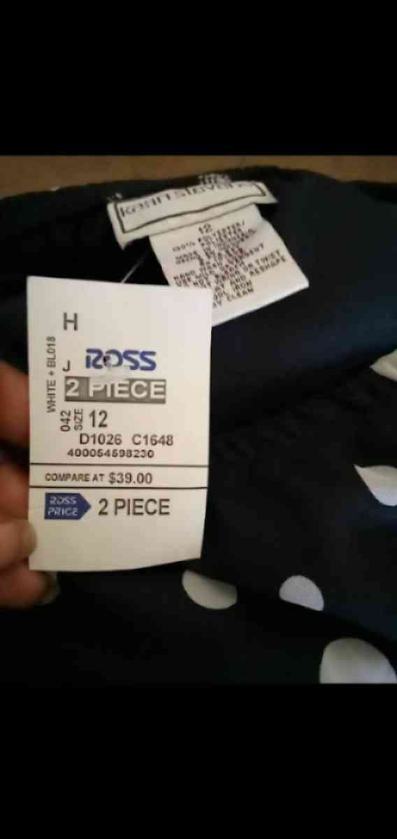 womens polka dot Skirt and Top - Lithonia, Georgia - FleaMarketBay