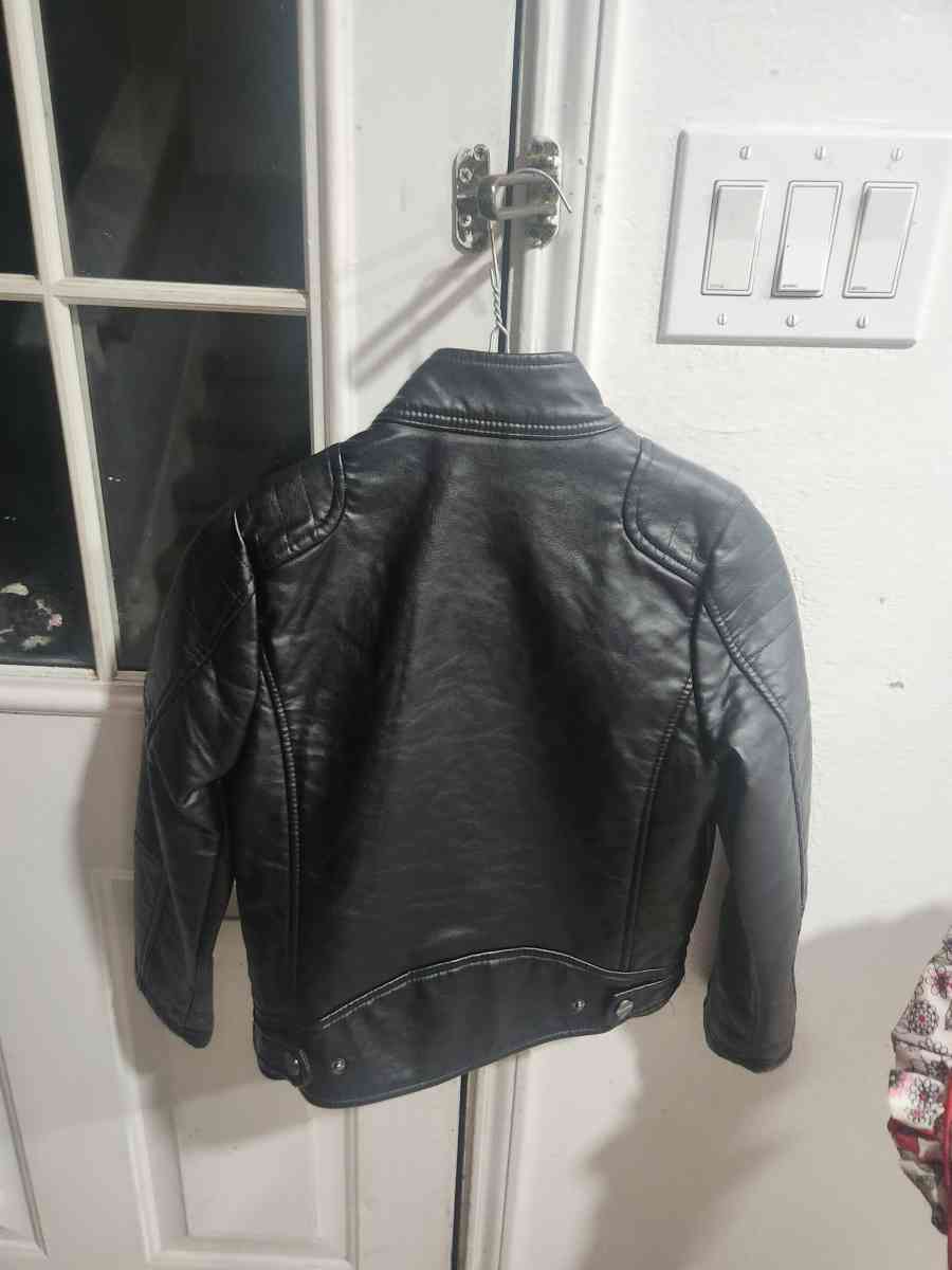 urban republic boys black leather jacket - Houston, Texas - FleaMarketBay