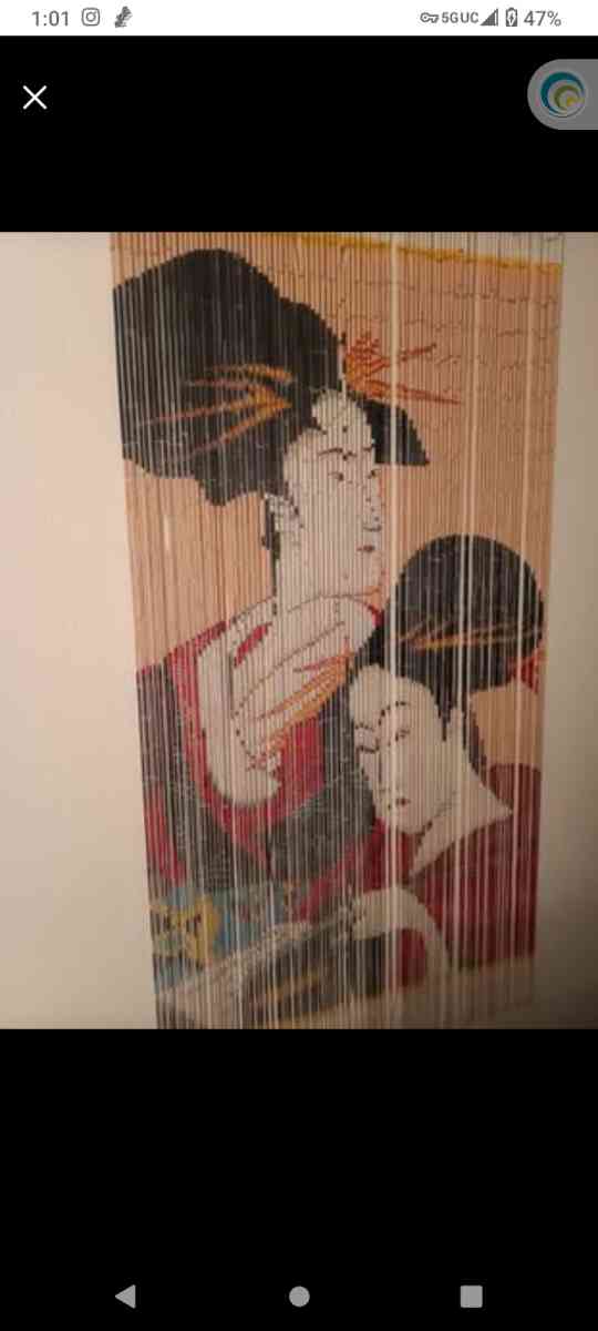 Two Geisha Beaded Curtain - Escondido, California - FleaMarketBay