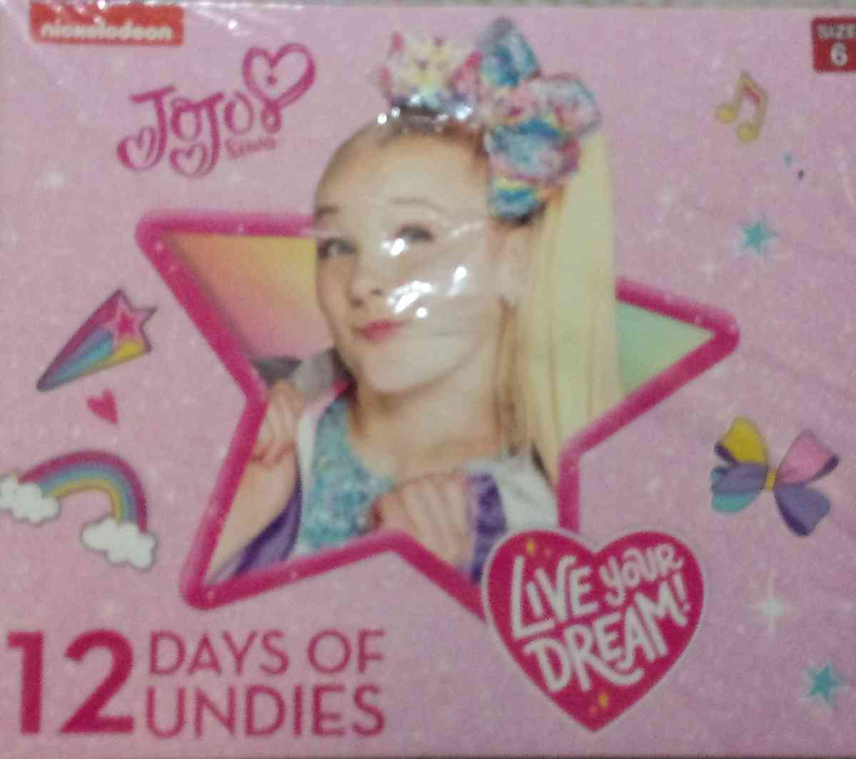 BRANDNEW JOJO SIWAH SIZE 6 12 DAYS OF UNDIES - Hagerstown, Maryland