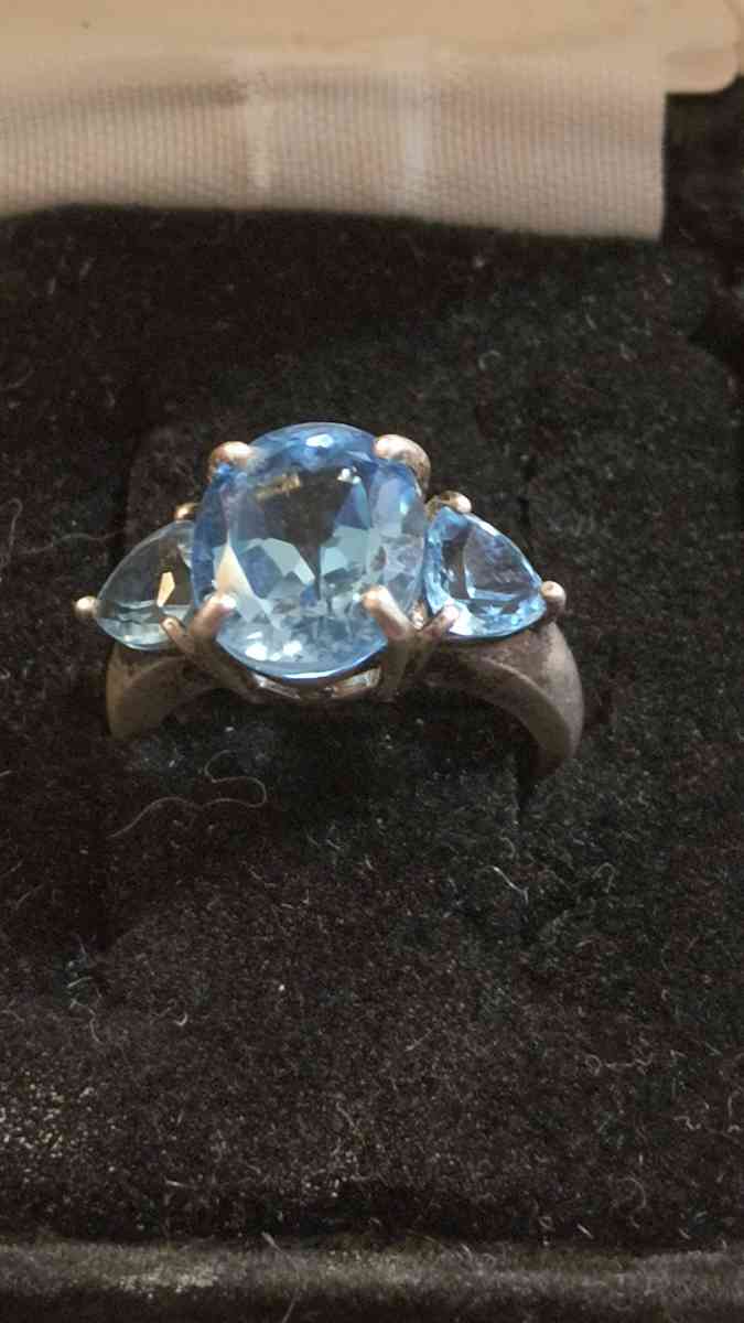 Blue Topaz Ring - Greenville, Illinois - FleaMarketBay