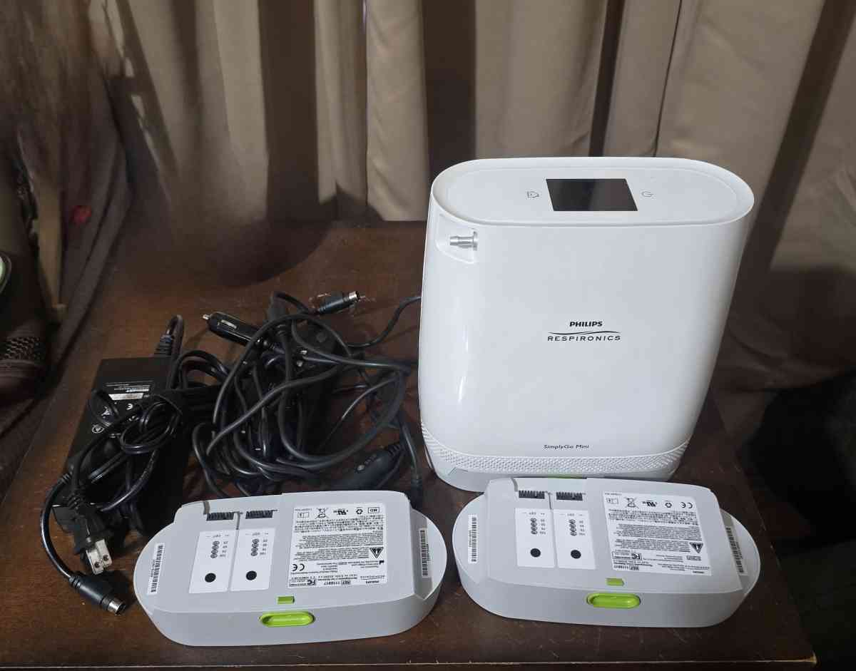 philips simply go mini portable oxygen concentrator - Trion, Georgia - FleaMarketBay