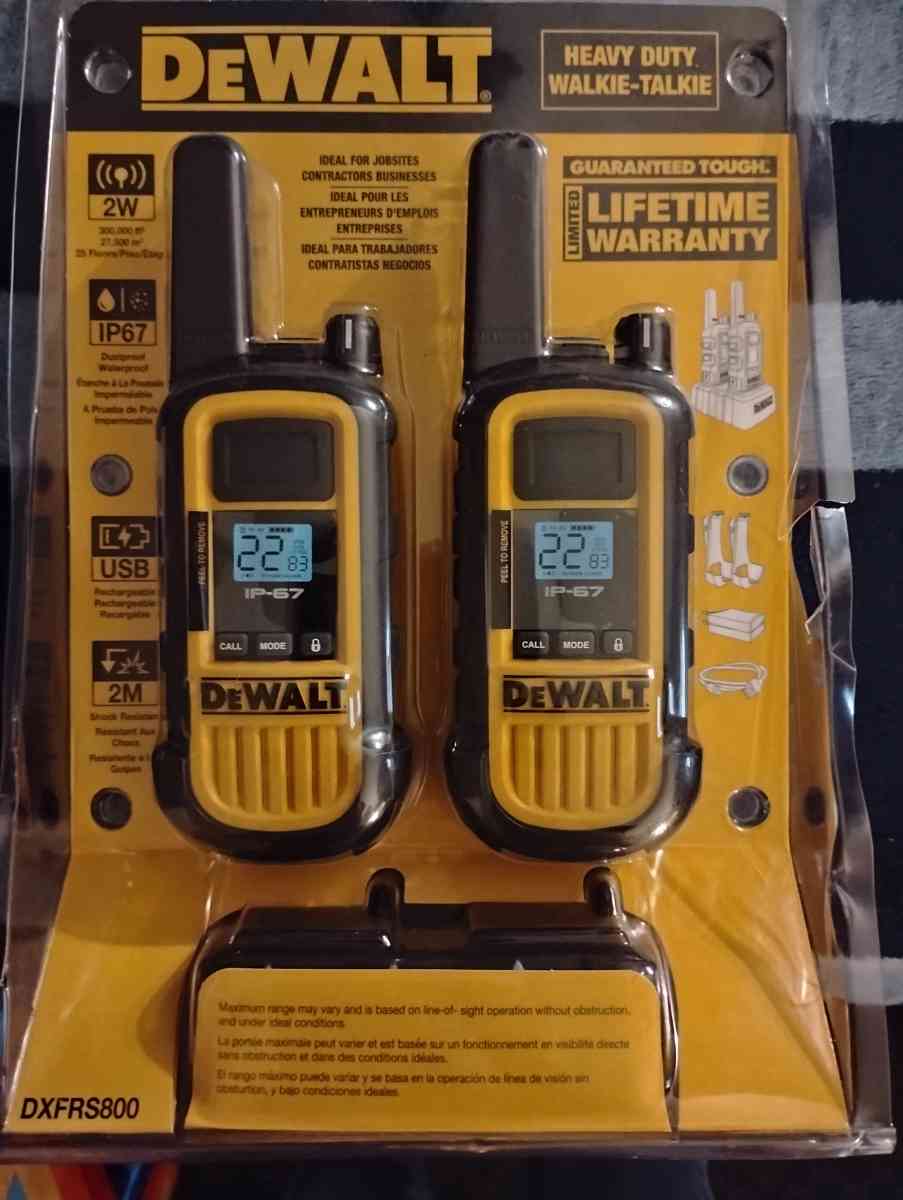 DeWalt Heavy Duty Walkie Talkies - Spindale, North Carolina