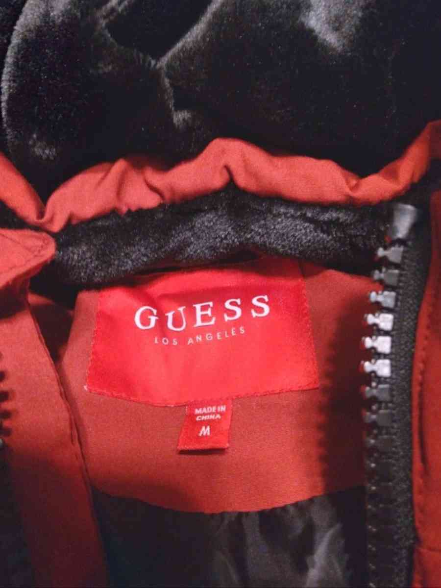 Red Guess Jacket - Dallas, Texas - FleaMarketBay