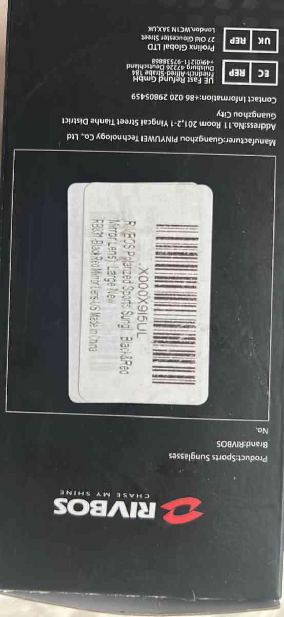 sunglasses polarized rivbos - Phelan, California - FleaMarketBay