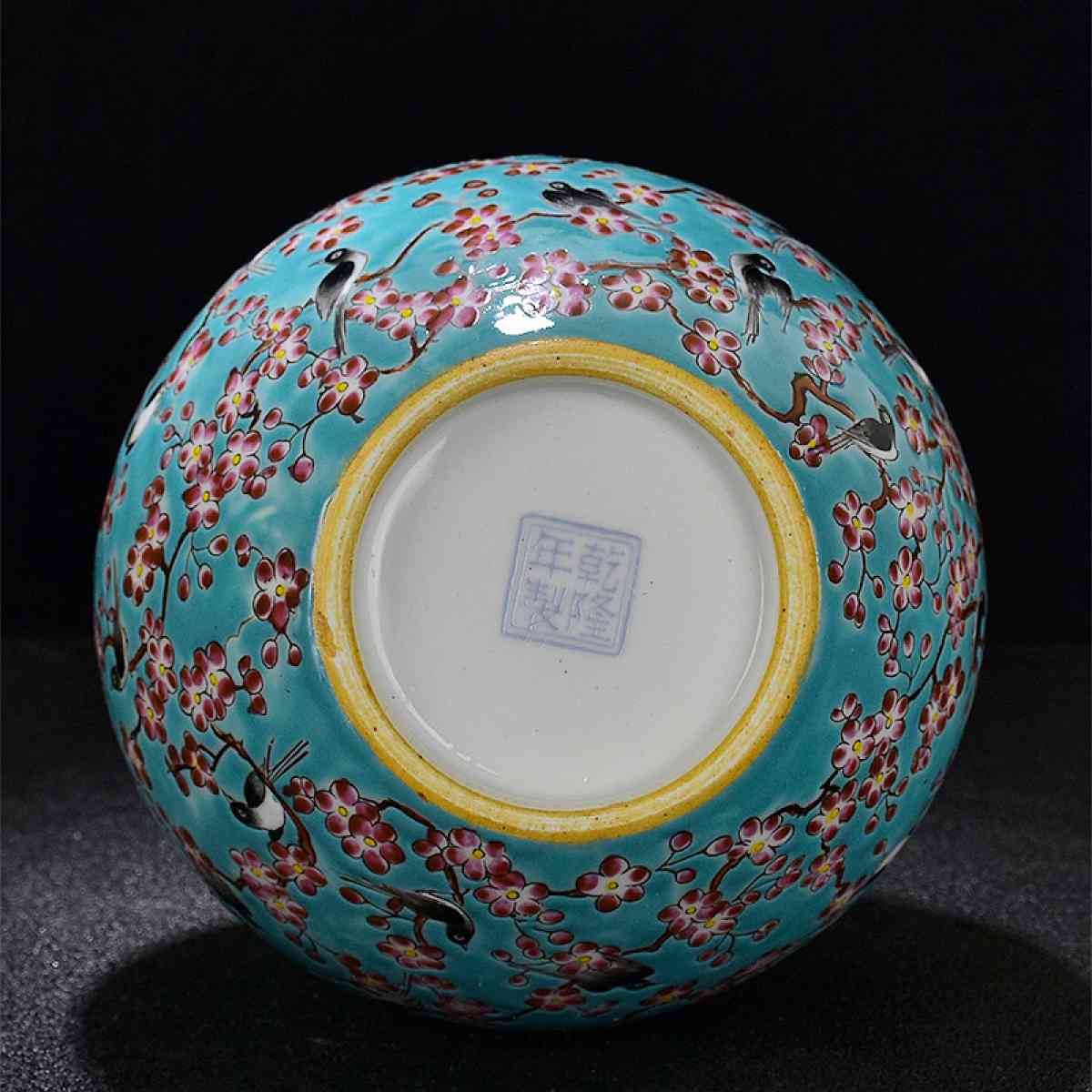 Chinese handpainted famille rose porcelain vase antique porc - Alicia, Arkansas - FleaMarketBay