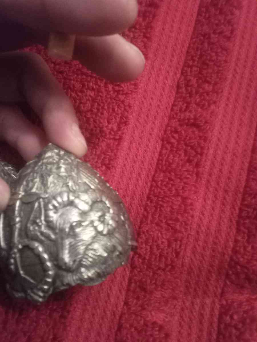 antique silver egg with horoscope signs - Fresno, California - FleaMarketBay