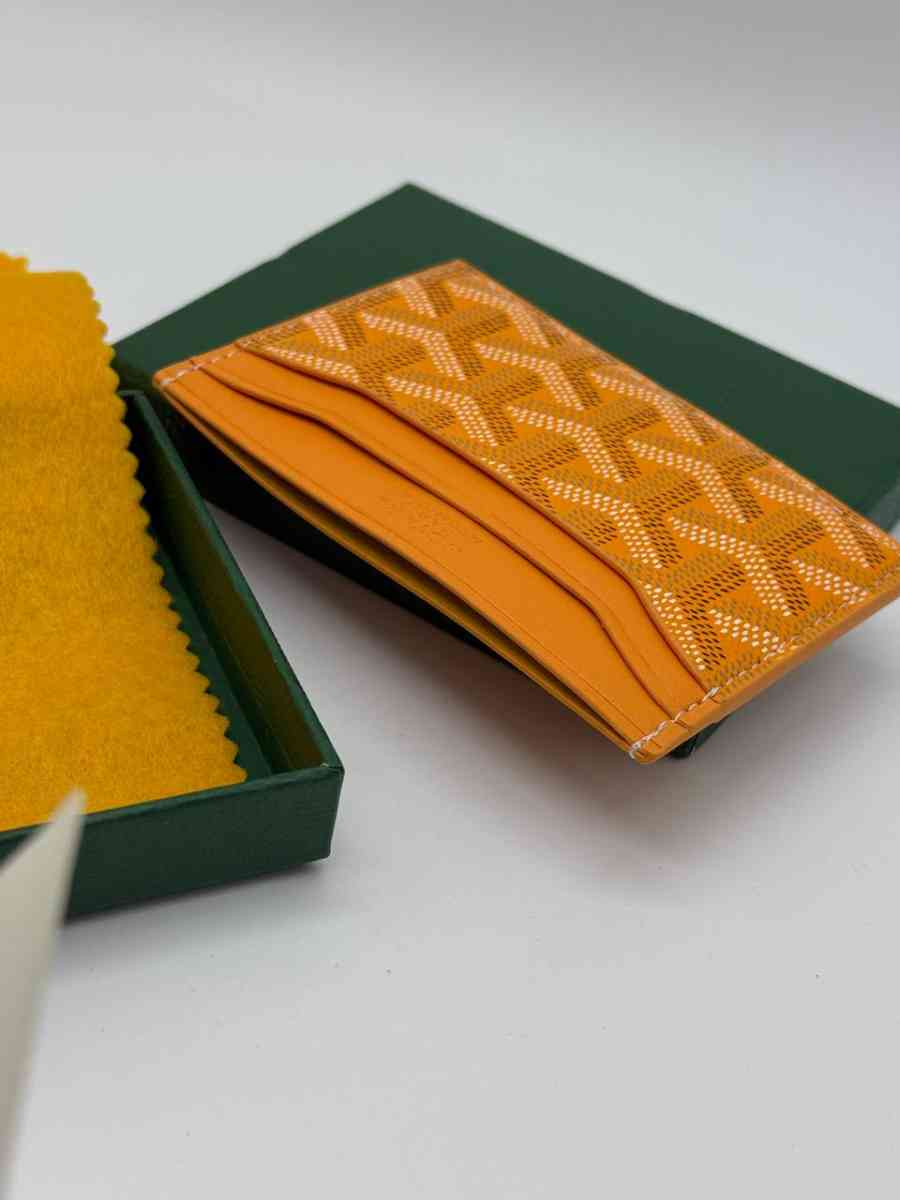 Orange Goyard Card Holder - Corpus Christi, Texas - FleaMarketBay