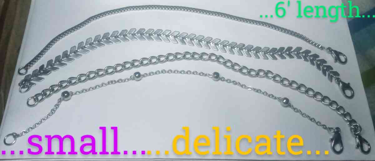 Stainless steel bracelets - Watauga, Tennessee - FleaMarketBay