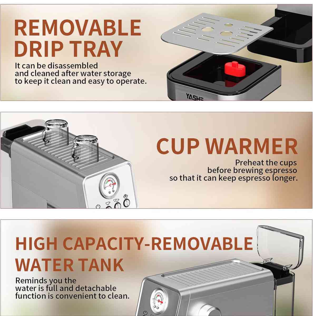 Tasha expresso machine - East Longmeadow, Massachusetts - FleaMarketBay