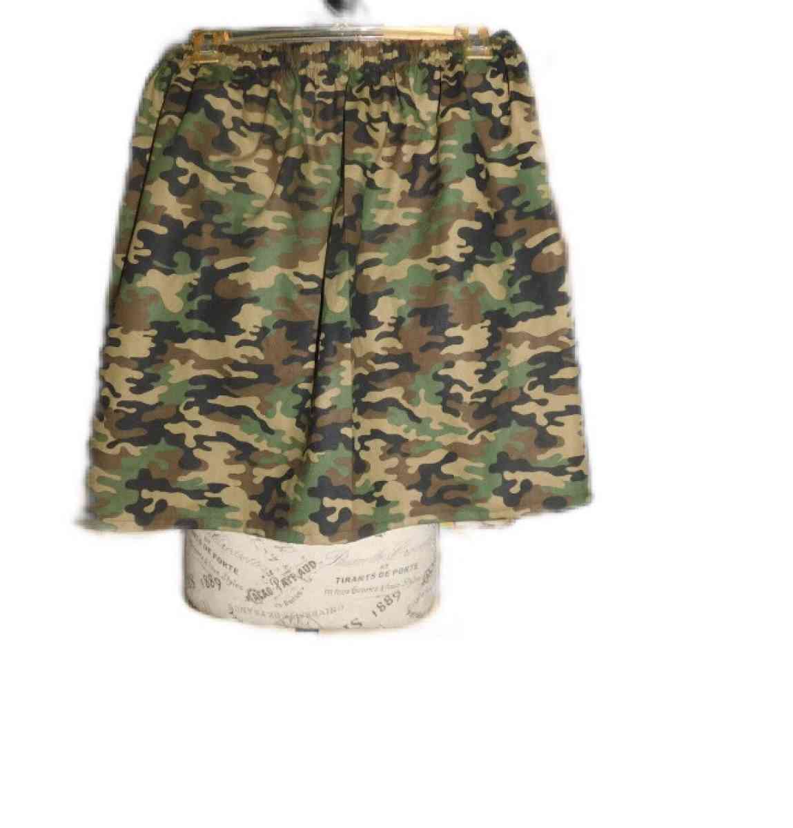 Green Camouflage Skirt - Miami, Florida - FleaMarketBay