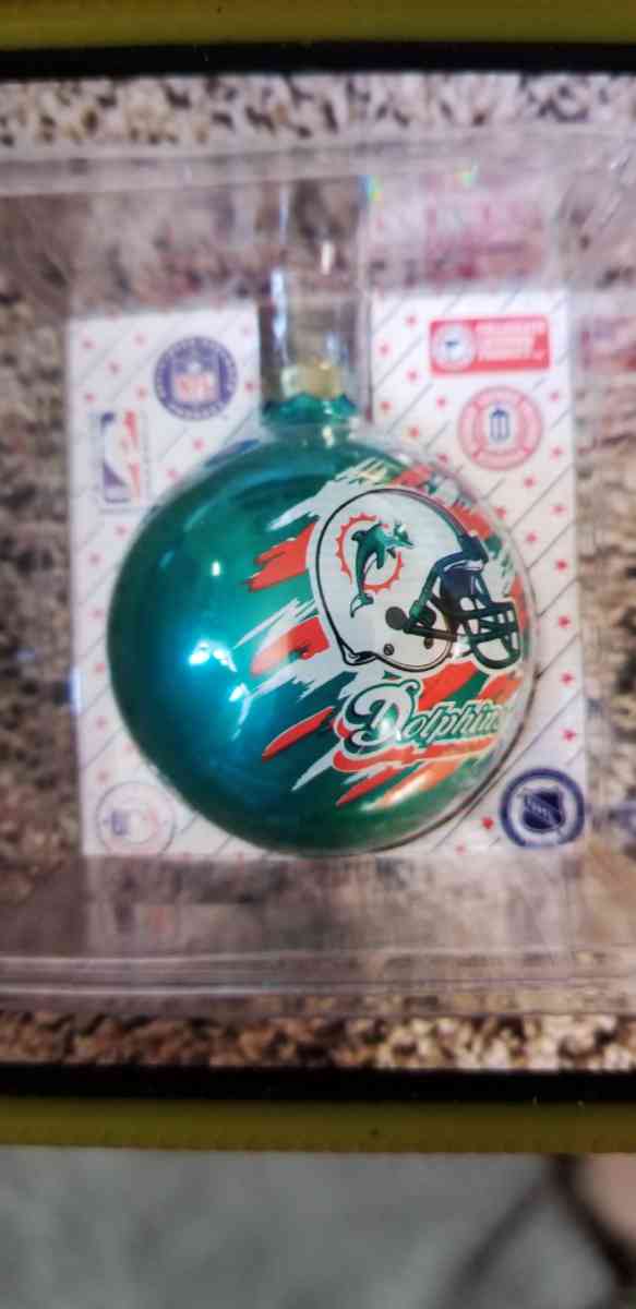 Miami Dolphins Ornaments - Casselberry, Florida - FleaMarketBay
