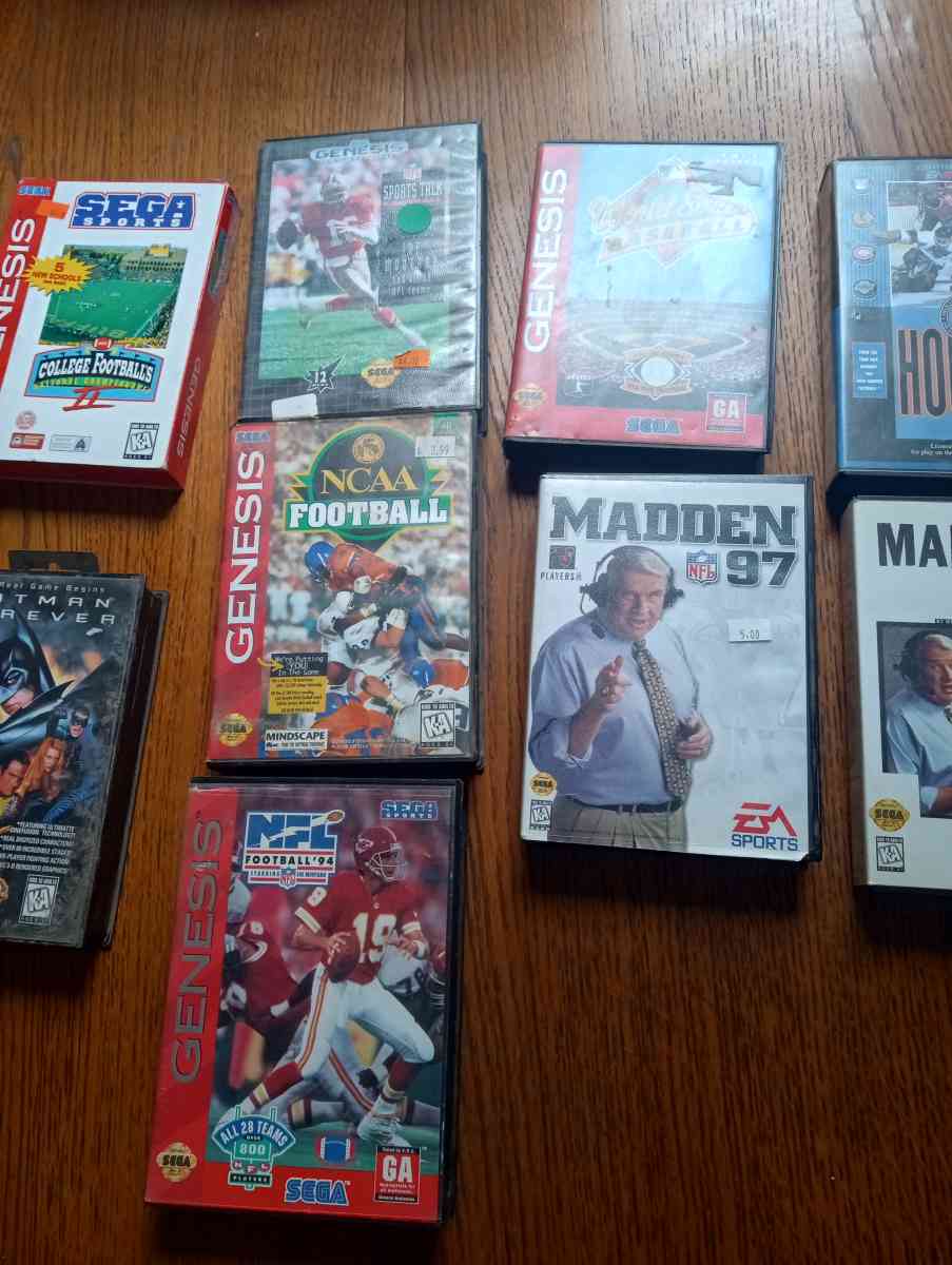 Original Sega Genesis games complete in box - Scranton, Pennsylvania